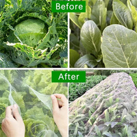 Filet anti-insectes pour tunnel de culture 60/80 mailles, 2,5x10m, résistant aux UV, protection des plantes