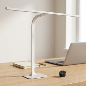 Lámpara de Escritorio <span class=keywords><strong>LED</strong></span> Flexible con Panel Amplio, Cuidado de la Vista, con Regulador de Intensidad Giratorio Independiente, Inteligente, para Estudio u Oficina - Product Image 2