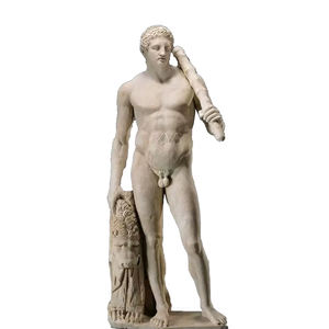 Estatua <span class=keywords><strong>de</strong></span> <span class=keywords><strong>Hércules</strong></span> <span class=keywords><strong>de</strong></span> Mármol Griego Hecha a Mano, Duradera, <span class=keywords><strong>de</strong></span> Tamaño Personalizado, para Decoración <span class=keywords><strong>de</strong></span> Jardín y Villa al Aire Libre - Product Image 3