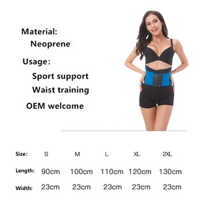 Ceinture Minceur de Sudation en Néoprène Réglable Effet Sauna Soutien et Entraîneur de Taille Gainant Sculptant Durable - Product Image 6