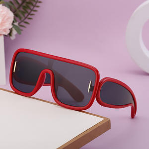 Gafas de Sol para Ciclismo para Mujer, Protección UV400, Marco de PC, Estilo Cuadrilateral, Gafas de Verano - Product Image 1