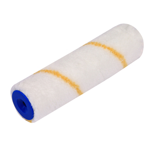 <span class=keywords><strong>Rouleau</strong></span> à <span class=keywords><strong>peinture</strong></span> en polyester de 6 pouces au <span class=keywords><strong>meilleur</strong></span> prix avec bande jaune, qualité industrielle et bricolage, OEM pour la <span class=keywords><strong>peinture</strong></span> et la décoration - Product Image 1