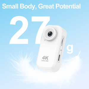 Action <span class=keywords><strong>Cam</strong></span> Portatile Senza Mani HD 4K Video 143° °   Obiettivo Grandangolare per Fotocamera Sportiva con Funzione Flip - Product Image 5
