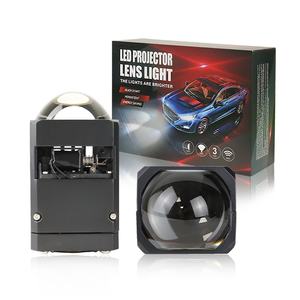 Precio al por Mayor K117, Foco LED de 1.8 Pulgadas, Luz Alta/Baja, 60W, Mini Proyector Bi-LED, Faro Delantero, 12V, 8000 Lúmenes, 6000K - Product Image 1