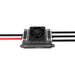 Contrôleur de vitesse brushless 160A ESC HV OPTO G2 6-14S Lipo avec BEC XT90 programmable pour hélicoptère RC, avion à voilure fixe et drones FPV - Product Image 1