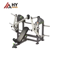 Máquina de Press Inclinado para Pecho HY-Fitness, Comercial, para Entrenamiento de Fuerza, Ajustable, con Brazos y Patas de Acero Resistentes