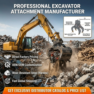 Grappin hydraulique pour excavatrice 360. Composants de moteur rotatif de marque RB pour excavatrices de 1 à 50 tonnes / mini-chargeuses compactes en promotion - Product Image 3