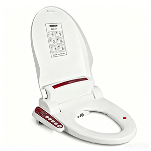Siège de toilette à chauffage rapide avec fonction lavage pour petits espaces - Product Image 3