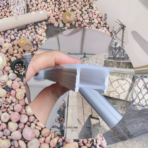 Remplacer le couvercle de <span class=keywords><strong>tube</strong></span> au néon en silicone de profil en aluminium <span class=keywords><strong>LED</strong></span> Strip Cover Dryw Différentes tailles 10x10 12x12 14x14 pour les néons - Product Image 3