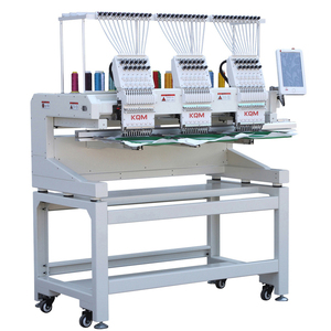 Machine à broder informatisée pour t-shirts, 3 têtes, 15 aiguilles, usage commercial - Product Image 1