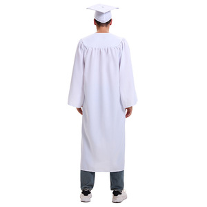 Túnica Blanca de Sacerdote para Hombre, Traje de Graduación para Iglesia, Disfraz para Actuaciones en Escenario, Fibra de Poliéster, Cuatro Estaciones, Primavera 2025 - Product Image 4