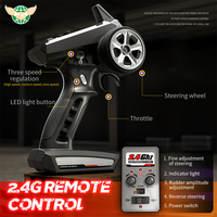 Coche RC de alta velocidad 1:16 eléctrico completo proporcional control remoto todoterreno Juguetes Coche
