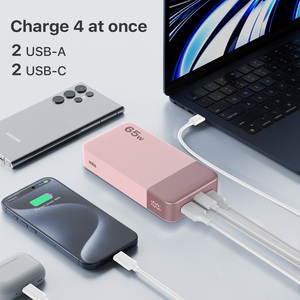 <span class=keywords><strong>Batería</strong></span> <span class=keywords><strong>Externa</strong></span> de 65 W y <span class=keywords><strong>20000</strong></span> mAh para Portátiles y Teléfonos Móviles, con Pantalla LED para iPhone 17, <span class=keywords><strong>Xiaomi</strong></span>, iPad - Product Image 5