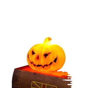 Nueva Linterna de Calabaza de Plástico con Luz LED para Halloween, Ideal para Fiestas Infantiles y Celebraciones de Carnaval - Product Image 5