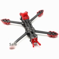Cadre de machine de traversée en fibre de carbone de type H Mark4 de 5 pouces (225 mm) avec télécommande - Accessoires Voyage 102g