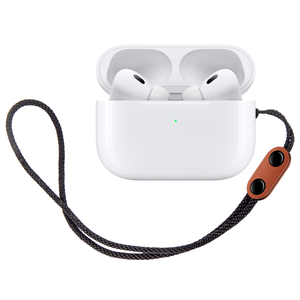 Vente en gros de lanière en cuir personnalisée pour <span class=keywords><strong>airpods</strong></span> Téléphone à <span class=keywords><strong>bas</strong></span> <span class=keywords><strong>prix</strong></span> Porte-clés en cuir Porte-badge pour carte d'identité Sangle de lanière pour téléphone portable - Product Image 2
