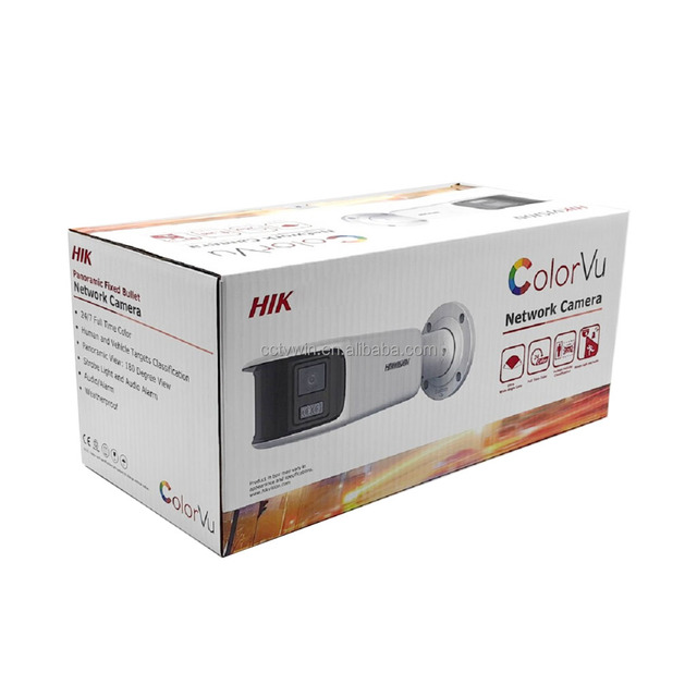 Hik Panoramic 6MP IP Camera DS-2CD2T66G2P-ISU/SL 180 Degree Wide Angle Perimeter Protection Security Bullet Camera
