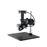 Motor Drive Auto Stereo Digital 3D Microscope with 4K Camera & Side View for PCB Inspection