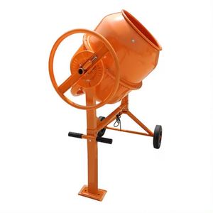 Mini bétonnière électrique sur roues 70L-240L, transport facile - Product Image 6