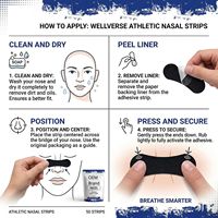 50 Bandes Nasales Extra Fortes pour Dormir et Soulager le Ronflement, Bandes Nasales Sans Médicament pour une Meilleure Respiration, Congestion Nasale
