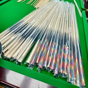 Taco de billar secreto con diseño de plumas coloridas, estilo chino, para snooker y billar de ocho bolas, para membresía en sala de billar. - Product Image 4