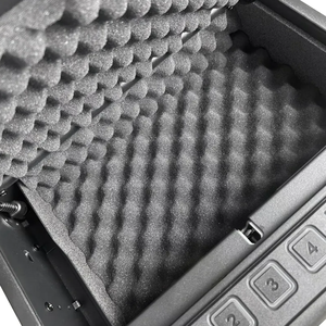 Cassetta di sicurezza biometrica per pistola ad accesso rapido con tastiera digitale con impronta digitale per pistola sicura per Auto con coperchio aperto di sicurezza per Auto - Product Image 2