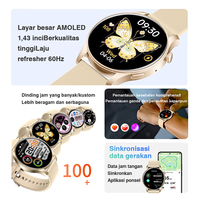 Jam Tangan Pintar SKMEI BOZLUN B55S Fashion Pink Gold Tahan Air IP67 Kompatibel Android IOS Kualitas Tinggi Harga Kompetitif OEM