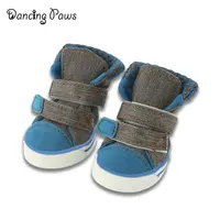 Dancing paws pet dog shoes grey blue red wholesale cool design anti slip comfortable shoes & socks