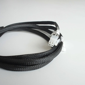 Fabrika Fiyatı OEM ODM Özel Siyah Örgülü Kablo Kılıfı .187 .250 ve 4p 3.0mm Molex Kablo Demeti Minifit - Product Image 4