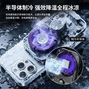 Cargador inalámbrico Qi2 de 25W con soporte magnético para coche, luz LED y diseño cyberpunk para cargar teléfonos. - Product Image 4