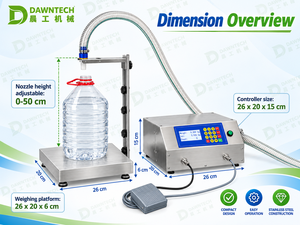 Máquina Automática de Llenado de Líquidos, Llenadora de Botellas para Aceite Comestible, Salsa de Soya, Detergente, Jugo, Agua y Otros Líquidos - Product Image 4