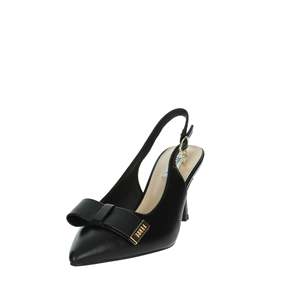 Ferre Women's Slingback <b>Pump</b> <b>Black</b> Pointed Toe Heel - Product Image 5
