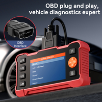 Escáner OBD2, Detector de Fallas de Automóviles, Herramienta de Diagnóstico del Sistema del Motor de Plástico con Nueva Versión de Software, Modelo de Vehículo