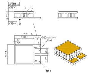Kit de celda de enfriador termoeléctrico pequeño, elemento Iot <span class=keywords><strong>Tec</strong></span>, módulo de refrigeración, aire acondicionado óptico, agua, Mini Micro Peltier, 2 unidades - Product Image 2