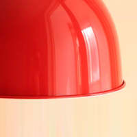 Suspension industrielle en fer, style vintage rétro nordique, bol blanc chromé, LED, pour café, bar, restaurant, cuisine