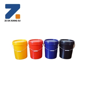 Vente en gros d'usine de seaux en plastique PP 1l, 2l, 3l, 5l, 6l, 10l, 15l, 18l, 20l, 25l, 30l avec couvercles et poignées - Product Image 1