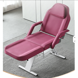 Cama de Trabajo Plegable de Lujo de Tres Secciones para Salón de Belleza y Tratamientos Faciales y de Pestañas, la Más Vendida - Product Image 4