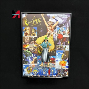 ภาพวาดนามิขนาด40*30ซม. มาใหม่สำหรับตกแต่งกรอบรูปอนิเมะหนึ่งชิ้นกรอบรูปเอซภาพวาด<span class=keywords><strong>3D</strong></span> สร้างสรรค์สำหรับการตกแต่งศิลปะผนังห้องนั่งเล่น - Product Image 3