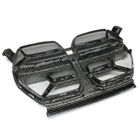 Grille en fibre de carbone sèche de haute qualité avec moustiquaire, adaptée aux modèles BMW M3 G80/M4 G82 G83 Csl V