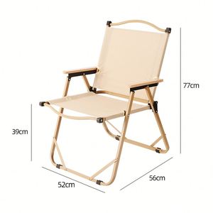 Chaises de plage pliantes en métal personnalisées, ultralégères, compactes, pour le camping en plein air - Product Image 3