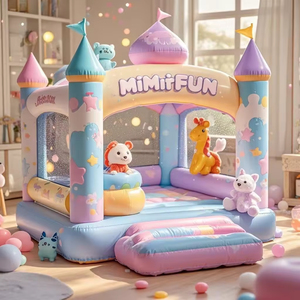 Jouets de jeu de saut pour enfants, château gonflable pour tout-petits, château gonflable 2 en 1, châteaux gonflables commerciaux pour enfants - Product Image 6