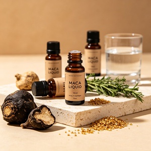 Complément alimentaire liquide à base de maca, 10 ml, boisson liquide à base de maca pour le bien-être quotidien - Product Image 1