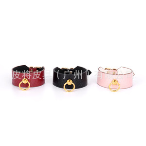 SM sexy leather collar for female BDSM, dog leash, <strong>male</strong> K9 neck brace, <strong>masturbation</strong> adult product, sexy. - Product Image 3