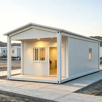 Maison conteneur modulaire préfabriquée détachable, logement portable pour bureau, dortoir ou hébergement