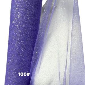 Tulle blanc brillant de luxe avec <span class=keywords><strong>paillettes</strong></span> argentées, poudre de <span class=keywords><strong>paillettes</strong></span> collée, tissu en dentelle, tissu en maille scintillant ivoire <span class=keywords><strong>pour</strong></span> robe de mariée - Product Image 5