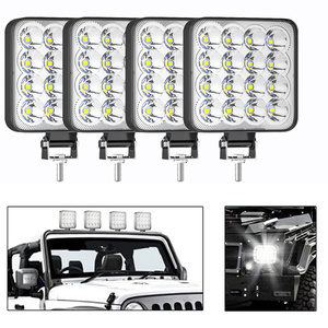 Foco LED de 4 Pulgadas, 48W, Súper Brillante, 6000K, 6000 Lúmenes, 12V, para Conducción, Trabajo, Camiones, Barra LED, UTV, Vehículos Todoterreno - Product Image 2