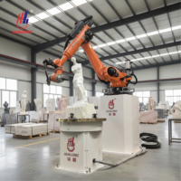 HUALONG Robot Industrial de 7 Ejes, Router CNC, Motor, Engranaje, Máquina de Tallado 3D, Grabado de Granito, Mármol y Piedra, Fresadora