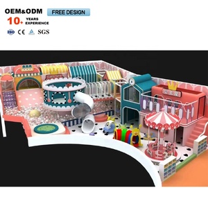 Equipo de Juegos Interior Personalizado 2025, de Color Suave, para Niños, Área de Juegos Interior - Product Image 2