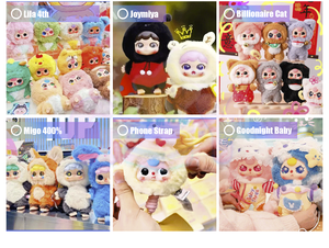 Babythree coleccionables Kawaii muñecas lindas figura <span class=keywords><strong>Anime</strong></span> figuras juguetes de peluche muñeca sorpresa caja ciega bebé tres cajas misteriosas - Product Image 5