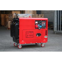 Gebrauchter Bestseller Mini Leiser Diesel-Benzin-Generator 2,8KW/3KW Hochwertiger Einphasiger Seilzugstarter 50Hz ATS Hochwertige Gleichstromquelle